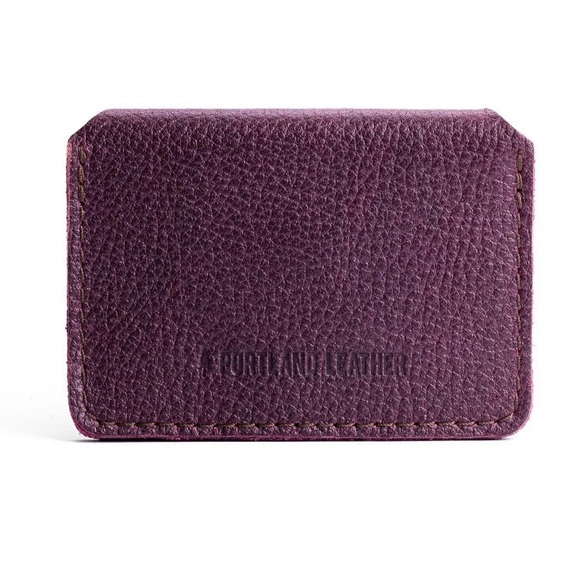 EUC💜Portland Leather LoveBug Wallet Plus Plum - Picture 4 of 11